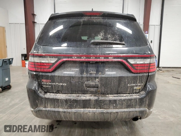 2015 Dodge Durango Limited with VIN 1C4RDJDG6FC931344, listed as a Copart auction lot 51929195 with 178,055 mi miles and Salvage title. Bid and sale history available at DreamBid. Image 6.