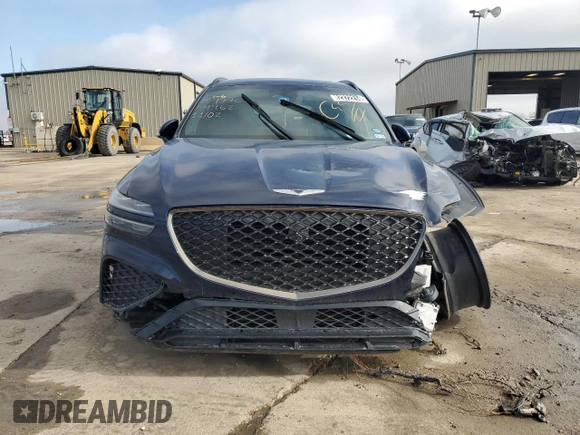 2022 Genesis GV70 Sport with VIN KMUMCDTCXNU044624, listed as a Copart auction lot 82372214 with 25,870 mi miles and Clean title. Bid and sale history available at DreamBid. Image 5.