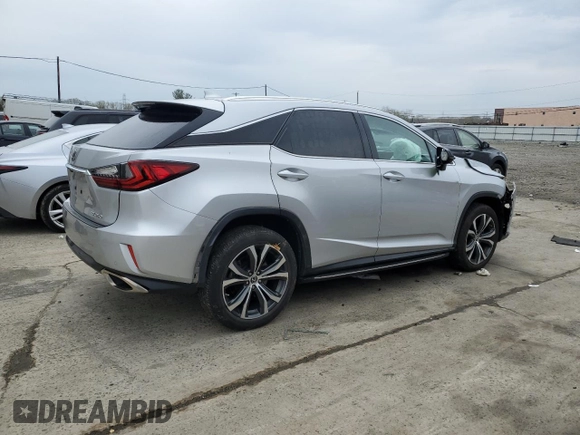 2019 Lexus RX with VIN 2T2BZMCAXKC197225, listed as a Copart auction lot 52859935 with 58,378 mi miles and Salvage Title. Bid and sale history available at carsss.com. Image 3.