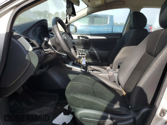2018 Nissan Sentra S with VIN 3N1AB7AP0JY297249, listed as a Copart auction lot 47443315 with 153,058 mi miles and Salvage Title. Bid and sale history available at DreamBid. Image 7.
