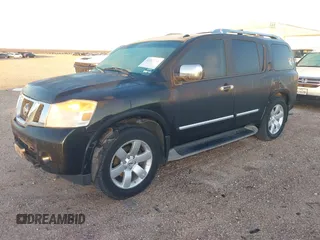 2011 Nissan Armada SV with VIN 5N1BA0ND4BN624127, listed as a IAAI auction lot 41722211 with 177,286 mi miles and . Bid and sale history available at DreamBid. Image 19.