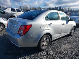 2012 Chevrolet Sonic LT with VIN 1G1JC5SH0C4178833, listed as a IAAI auction lot 41400504 with 163,356 mi miles and . Bid and sale history available at DreamBid. Image 4.