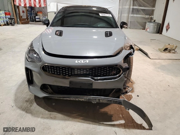 2023 Kia Stinger GT2 with VIN KNAE55LC4P6125453, listed as a Copart auction lot 86067154 with 30,619 mi miles and Salvage Title. Bid and sale history available at carsss.com. Image 5.