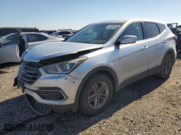 2017 Hyundai Santa Fe 2.4L with VIN 5XYZT3LB3HG492946, listed as a Copart auction lot 43268505 with 164,630 mi miles and Salvage title. Bid and sale history available at DreamBid. Image 1.