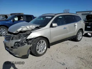 2015 Chevrolet Traverse LT with VIN 1GNKVGKD5FJ336918, listed as a Copart auction lot 53041795 with 119,745 mi miles and Salvage title. Bid and sale history available at DreamBid. Image 1.