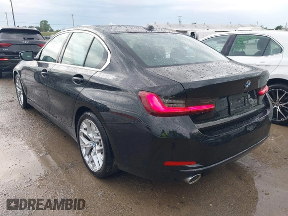 2025 BMW 3 Series 330i with VIN 3MW69CW01S8E99275, listed as a IAAI auction lot 42181948 with 11,983 mi miles and . Bid and sale history available at carsss.com. Image 3.