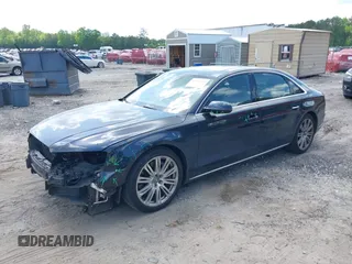 2015 Audi A8 4.0T with VIN WAU32AFD4FN002477, listed as a IAAI auction lot 42157514 with 151,729 mi miles and . Bid and sale history available at DreamBid. Image 17.
