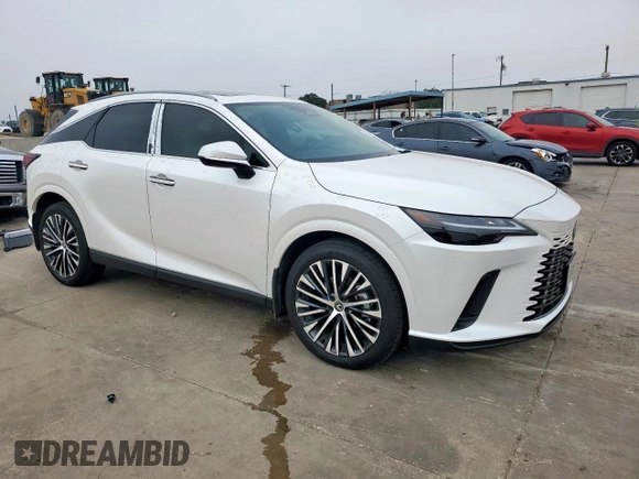 2024 Lexus RX 350h with VIN 2T2BBMCA1RC042884, listed as a Copart auction lot 57532735 with 7,936 mi miles and Clean title. Bid and sale history available at DreamBid. Image 4.