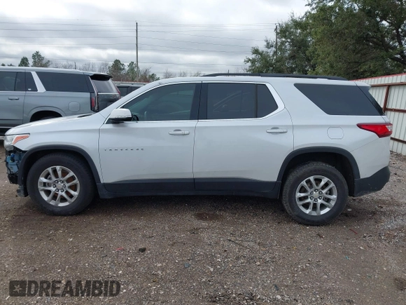 2019 Chevrolet Traverse LT Cloth with VIN 1GNERGKW8KJ171606, listed as a IAAI auction lot 41553157 with 95,802 mi miles. Bid and sale history available at carsss.com. Image 15.