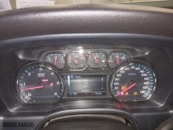 2018 Chevrolet Silverado 1500 LT with VIN 2GCVKREC6J1109169, listed as a IAAI auction lot 41729537 with 76,380 mi miles. Bid and sale history available at carsss.com. Image 7.