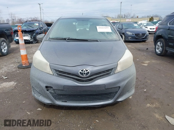 2013 Toyota Yaris L with VIN JTDJTUD30DD568688, listed as a IAAI auction lot 41665697 with 174,007 mi miles. Bid and sale history available at carsss.com. Image 12.