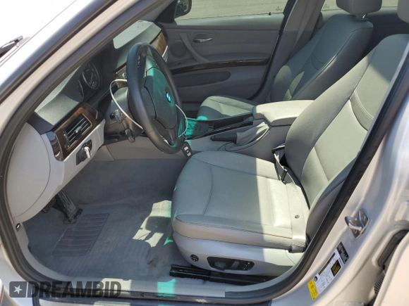 2011 BMW 3 Series 328i xDrive with VIN WBAPK7C59BF084826, listed as a Copart auction lot 63187345 with 152,216 mi miles and Salvage title. Bid and sale history available at DreamBid. Image 7.