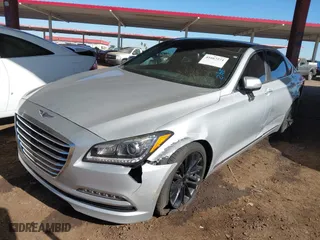 2016 Hyundai Genesis 3.8L with VIN KMHGN4JE6GU138304, listed as a IAAI auction lot 41667271 with 63,237 mi miles. Bid and sale history available at carsss.com. Image 17.