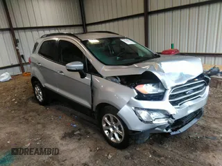 2021 Ford EcoSport SE z VIN MAJ3S2GE4MC439684, wystawiony jako IAAI lot #41866543 z przebiegiem 50 920 mil mil oraz . Historia ofert i sprzedaży dostępna na DreamBid. Obrazek 1.