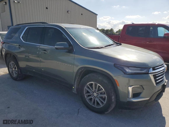 2022 Chevrolet Traverse LT Cloth with VIN 1GNERGKW9NJ172218, listed as a Copart auction lot 54129615 with 28,287 mi miles and Clean Title. Bid and sale history available at carsss.com. Image 4.