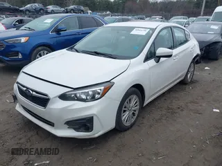 2017 Subaru Impreza Premium with VIN 4S3GKAB61H3612332, listed as a IAAI auction lot 41844756 with 118,754 mi miles. Bid and sale history available at carsss.com. Image 18.
