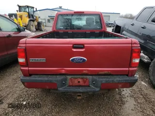 2010 Ford Ranger XLT with VIN 1FTLR4FE0APA75125, listed as a Copart auction lot 52592735 with 81,089 mi miles and Salvage Title. Bid and sale history available at carsss.com. Image 6.