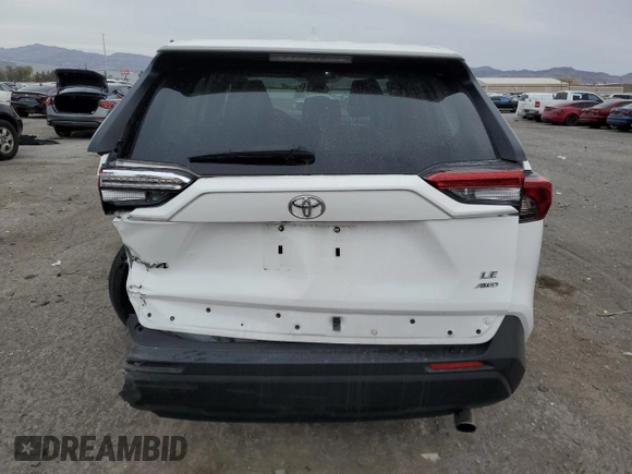 2023 Toyota RAV4 LE with VIN 2T3F1RFV3PC338885, listed as a Copart auction lot 49458645 with 32,403 mi miles and Salvage Title. Bid and sale history available at carsss.com. Image 6.
