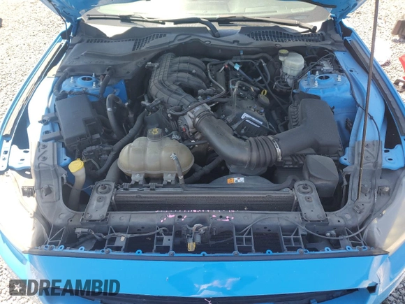 2017 Ford Mustang V6 with VIN 1FA6P8AMXH5246807, listed as a Copart auction lot 53304045 with 147,064 mi miles and Salvage Title. Bid and sale history available at carsss.com. Image 11.