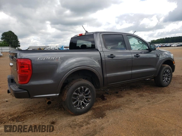 2020 Ford Ranger XL with VIN 1FTER4FH6LLA54793, listed as a Copart auction lot 56389305 with 91,849 mi miles and Salvage title. Bid and sale history available at DreamBid. Image 3.