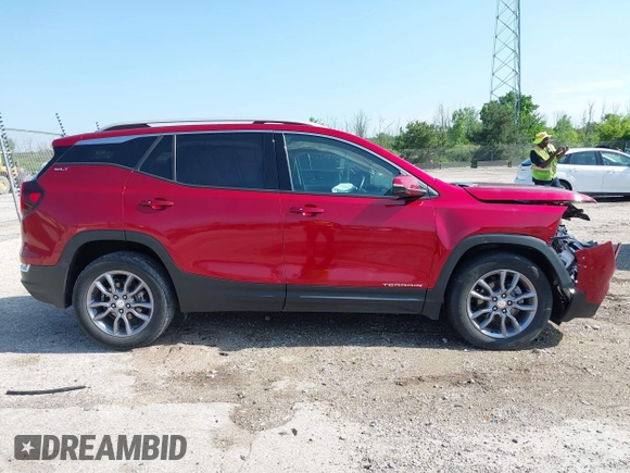 2024 GMC Terrain SLT z VIN 3GKALPEG2RL152604, wystawiony jako IAAI lot #42536073 z przebiegiem 44 147 mil mil oraz . Historia ofert i sprzedaży dostępna na DreamBid. Obrazek 13.