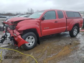 2011 Toyota Tacoma with VIN 5TFUU4ENXBX004679, listed as a Copart auction lot 86427394 with 116,133 mi miles and Salvage Title. Bid and sale history available at carsss.com. Image 1.