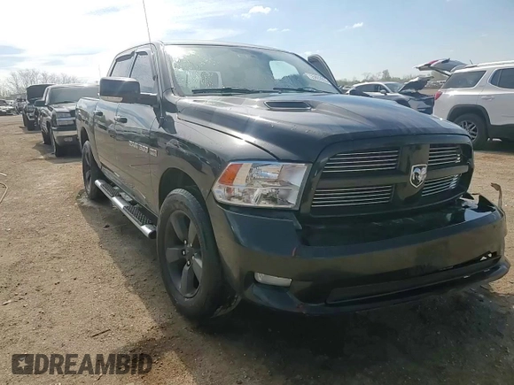 2012 Ram 1500 Sport with VIN 1C6RD7MT8CS188923, listed as a Copart auction lot 55803955 with 159,124 mi miles and Non repairable. Bid and sale history available at DreamBid. Image 13.