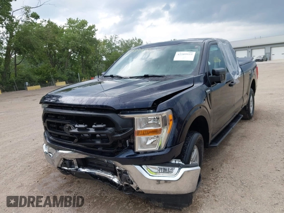 2021 Ford F-150 XL with VIN 1FTEX1EP3MFC93375, listed as a IAAI auction lot 42589933 with 65,132 mi miles and . Bid and sale history available at DreamBid. Image 6.