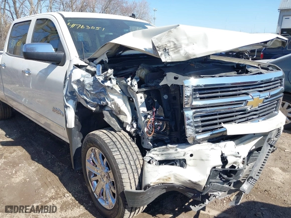 2014 Chevrolet Silverado 1500 High Country with VIN 3GCUKTEC2EG317846, listed as a IAAI auction lot 41763051 with 130,862 mi miles. Bid and sale history available at carsss.com. Image 6.
