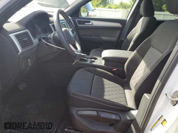 2021 Volkswagen Atlas S with VIN 1V2GC2CA9MC236476, listed as a Copart auction lot 60403814 with 53,312 mi miles and Salvage title. Bid and sale history available at DreamBid. Image 7.