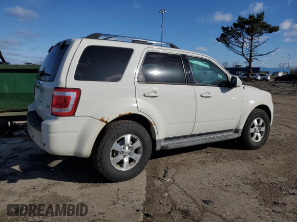 2011 Ford Escape Limited with VIN 1FMCU9EGXBKA39810, listed as a Copart auction lot 52031035 with 111,710 mi miles and Clean Title. Bid and sale history available at DreamBid. Image 3.