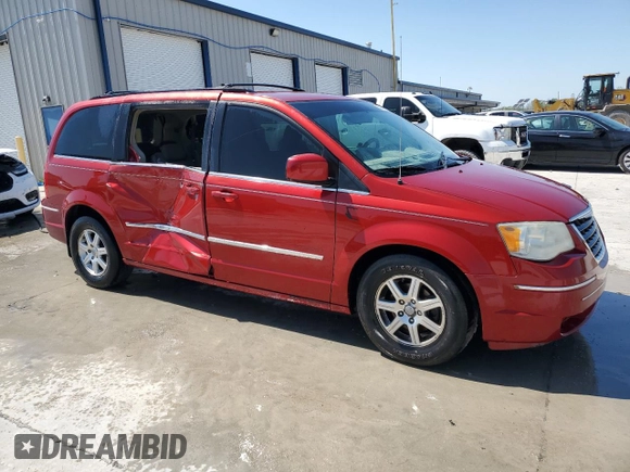 2009 Chrysler Town & Country Touring with VIN 2A8HR54149R525826, listed as a Copart auction lot 53836545 with 223,136 mi miles and Salvage Title. Bid and sale history available at DreamBid. Image 4.