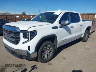 2024 GMC Sierra 1500 SLT with VIN 1GTPHDEDXRZ301250, listed as a IAAI auction lot 41445090 with 16,551 mi miles and . Bid and sale history available at DreamBid. Image 2.