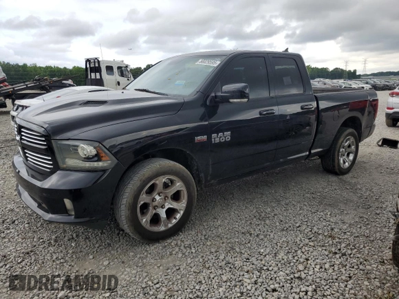 2014 Ram 1500 Sport z VIN 1C6RR7HT4ES175696, wystawiony jako Copart lot #58029595 z przebiegiem 244 419 mil mil oraz Czysty tytuł • Clean title. Historia ofert i sprzedaży dostępna na DreamBid. Obrazek 1.