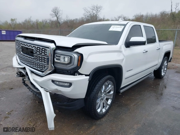 2018 GMC Sierra 1500 Denali with VIN 3GTU2PEJ4JG280332, listed as a IAAI auction lot 41784645 with 119,815 mi miles. Bid and sale history available at carsss.com. Image 17.