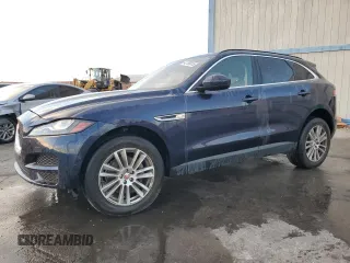 2018 Jaguar F-Pace 25t Prestige with VIN SADCK2FX8JA280600, listed as a Copart auction lot 42790615 with 75,695 mi miles and Clean Title. Bid and sale history available at DreamBid. Image 1.