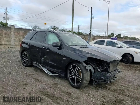 2018 Mercedes-Benz GLE 43 AMG with VIN 4JGDA6EB1JB119768, listed as a Copart auction lot 42336745 with 109,828 mi miles and Salvage Title. Bid and sale history available at DreamBid. Image 11.