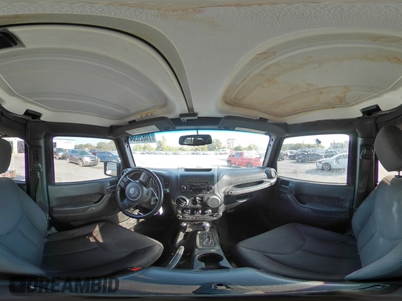 2018 Jeep Wrangler JK Unlimited Sport S with VIN 1C4BJWDG1JL907310, listed as a Copart auction lot 70826504 with 135,413 mi miles and Salvage Title. Bid and sale history available at carsss.com. Image 14.