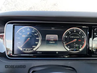 2016 Mercedes-Benz S 63 AMG with VIN WDDXJ7JBXGA012509, listed as a Copart auction lot 78698304 with 72,874 mi miles and Salvage Title. Bid and sale history available at DreamBid. Image 9.