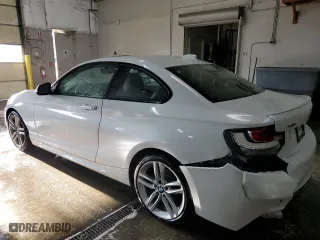 2016 BMW 2 Series 228i xDrive with VIN WBA1G9C59GV726574, listed as a Copart auction lot 44238955 with 95,829 mi miles and Salvage Title. Bid and sale history available at carsss.com. Image 2.