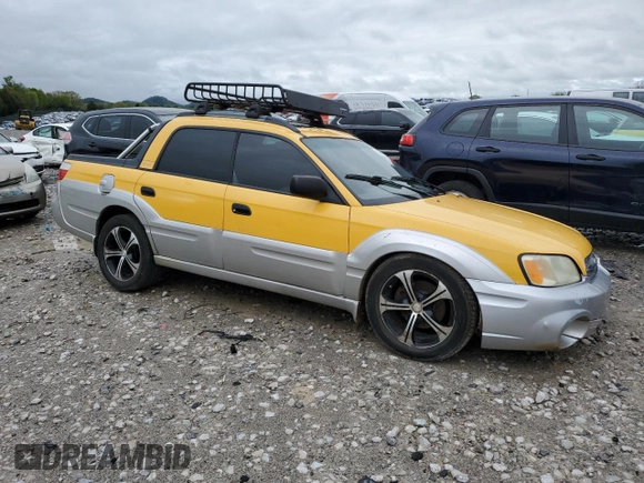2003 Subaru Baja Sport with VIN 4S4BT62C137113103, listed as a Copart auction lot 51820235 with 156,734 mi miles and Clean Title. Bid and sale history available at carsss.com. Image 4.