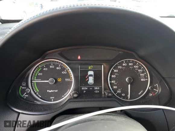 2015 Audi Q5 Hybrid Prestige with VIN WA1C8AFP9FA031177, listed as a Copart auction lot 76412954 with 85,254 mi miles and Salvage title. Bid and sale history available at DreamBid. Image 9.