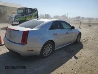 2010 Cadillac CTS Luxury with VIN 1G6DE5EG4A0132771, listed as a Copart auction lot 48871435 with 122,093 mi miles and Salvage Title. Bid and sale history available at carsss.com. Image 3.