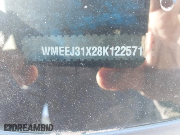 2008 Smart fortwo Pure z VIN WMEEJ31X28K122571, wystawiony jako IAAI lot #41680541 z przebiegiem 63 673 mil mil oraz . Historia ofert i sprzedaży dostępna na DreamBid. Obrazek 9.