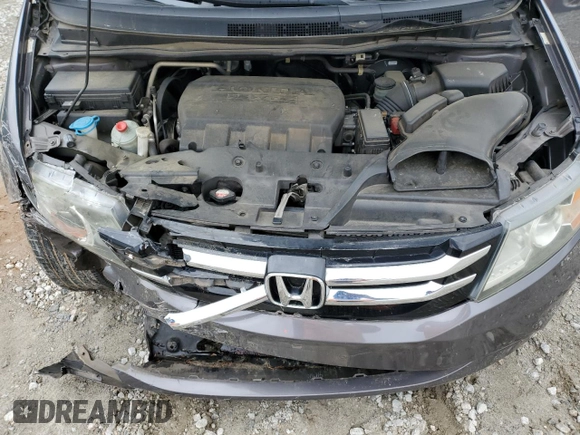 2016 Honda Odyssey EX-L with VIN 5FNRL5H60GB085888, listed as a Copart auction lot 50439075 with 167,129 mi miles and Salvage Title. Bid and sale history available at carsss.com. Image 13.