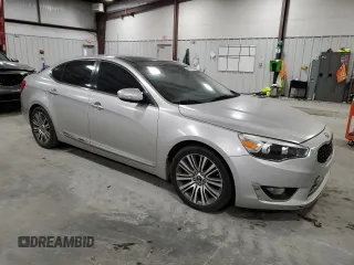 2014 Kia Cadenza Premium with VIN KNALN4D75E5138704, listed as a Copart auction lot 49497395 with 146,812 mi miles and Clean Title. Bid and sale history available at carsss.com. Image 4.