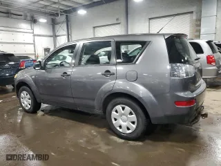 2007 Mitsubishi Outlander ES with VIN JA4MS31X47U004672, listed as a Copart auction lot 89326285 with 212,107 mi miles and Salvage Title. Bid and sale history available at carsss.com. Image 2.