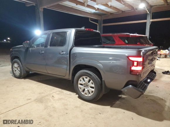 2022 Nissan Frontier S with VIN 1N6ED1EJ0NN655395, listed as a Copart auction lot 87907405 with 38,784 mi miles and Salvage Title. Bid and sale history available at carsss.com. Image 2.