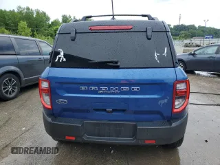 2024 Ford Bronco Sport Outer Banks z VIN 3FMCR9C67RRF01581, wystawiony jako Copart lot #58471135 z przebiegiem 17 056 mil mil oraz Szkoda całkowita • Salvage title. Historia ofert i sprzedaży dostępna na DreamBid. Obrazek 6.