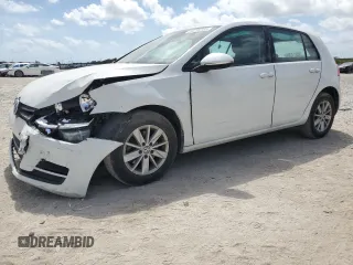 2016 Volkswagen Golf TSI S z VIN 3VW217AU8GM017939, wystawiony jako Copart lot #54299105 z przebiegiem 75 693 mil mil oraz Szkoda całkowita • Salvage title. Historia ofert i sprzedaży dostępna na DreamBid. Obrazek 1.